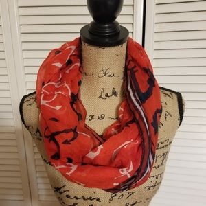 **3 for $10**  Infinity scarf with anchors